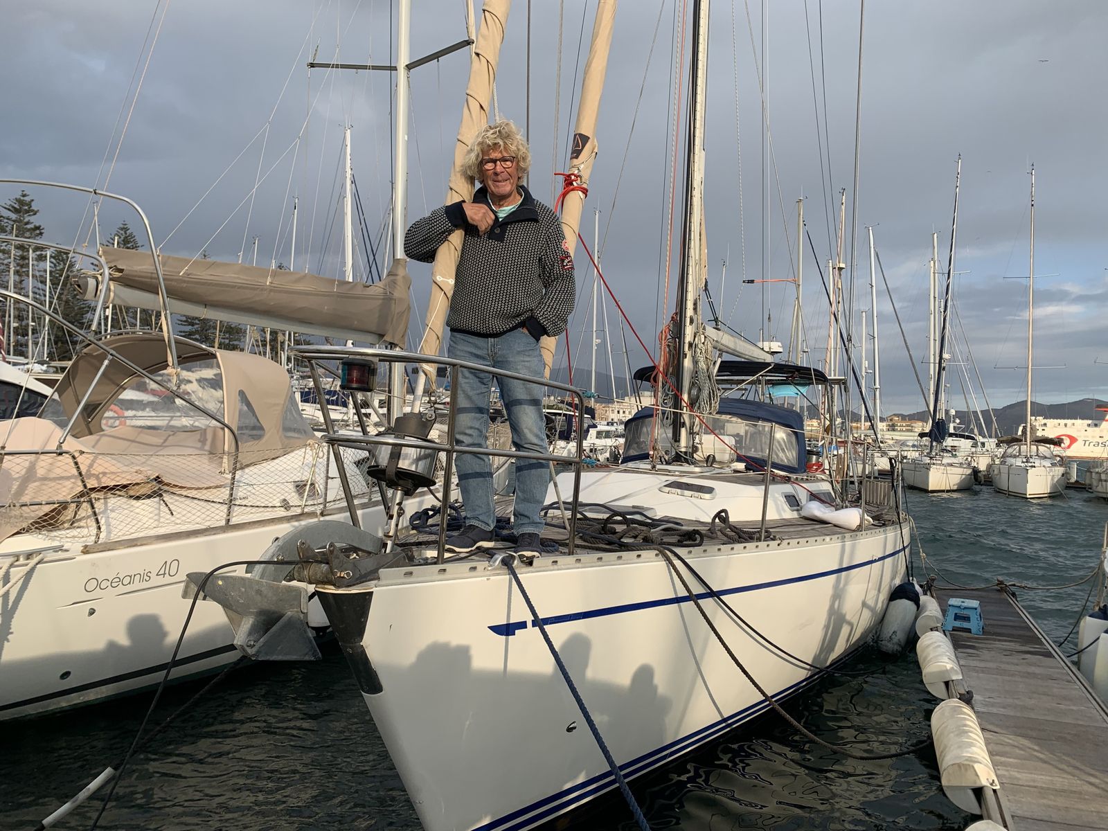 De Motril a Río de Janeiro en velero: el reto de un noruego de cruzar el Atlántico con 77 años
