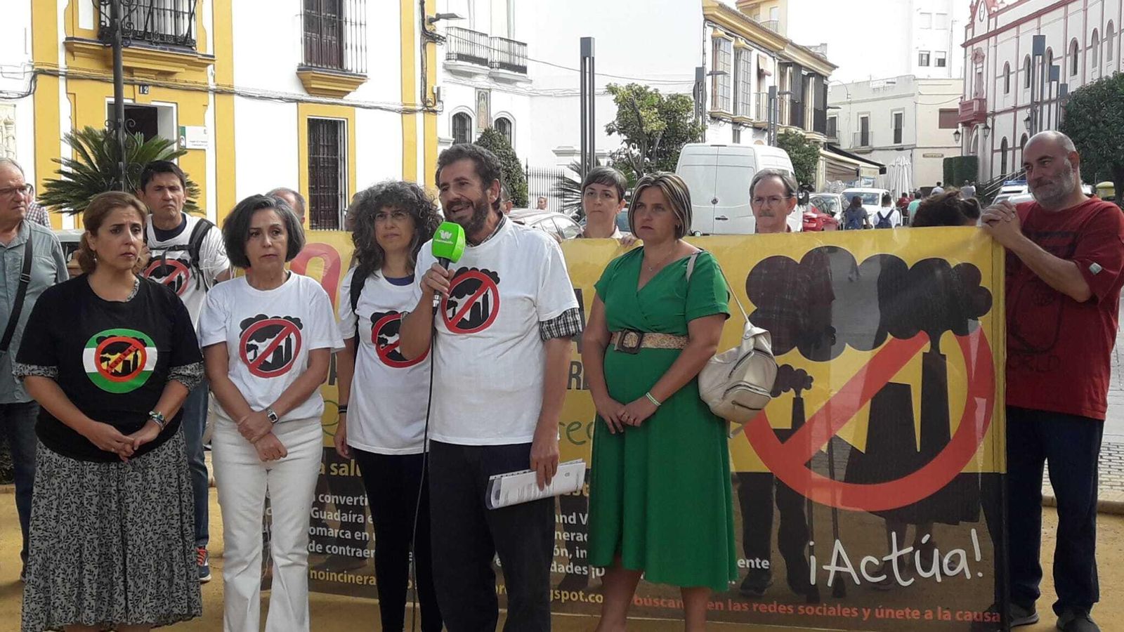 La plataforma No a la Incineración de Residuos en Los Alcores-Sevilla.