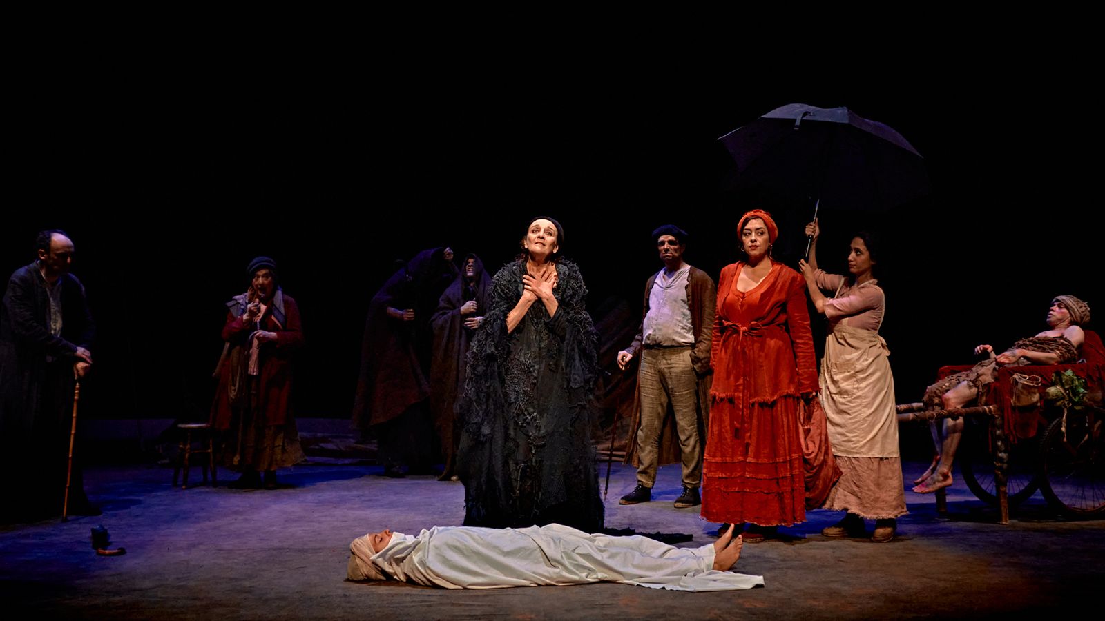 Una imagen de la obra que se representa este sábado, día 31.