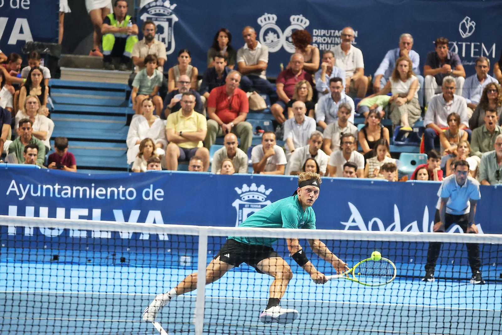 Imágenes de la final masculina de la Copa del Rey de tenis entre Daniil Medvedev y Alejandro Davidovich