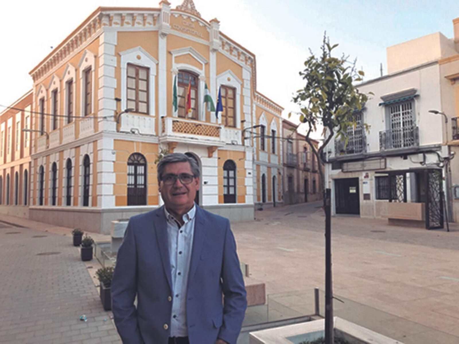 Juan Manuel López, alcalde de Pechina.