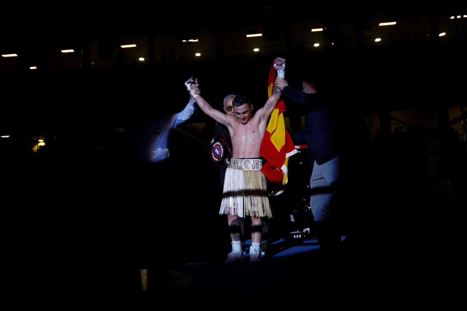 Las mejores fotos del debut profesional de Rafa Lozano Jr. ante Kervin Romero