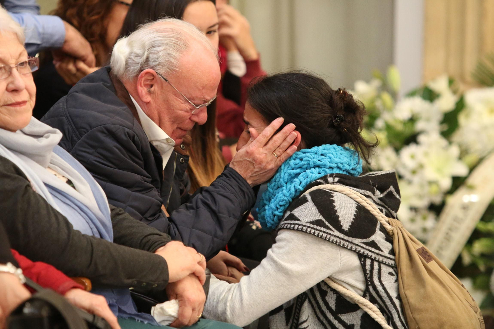 Las imágenes de la capilla ardiente por Gabriel