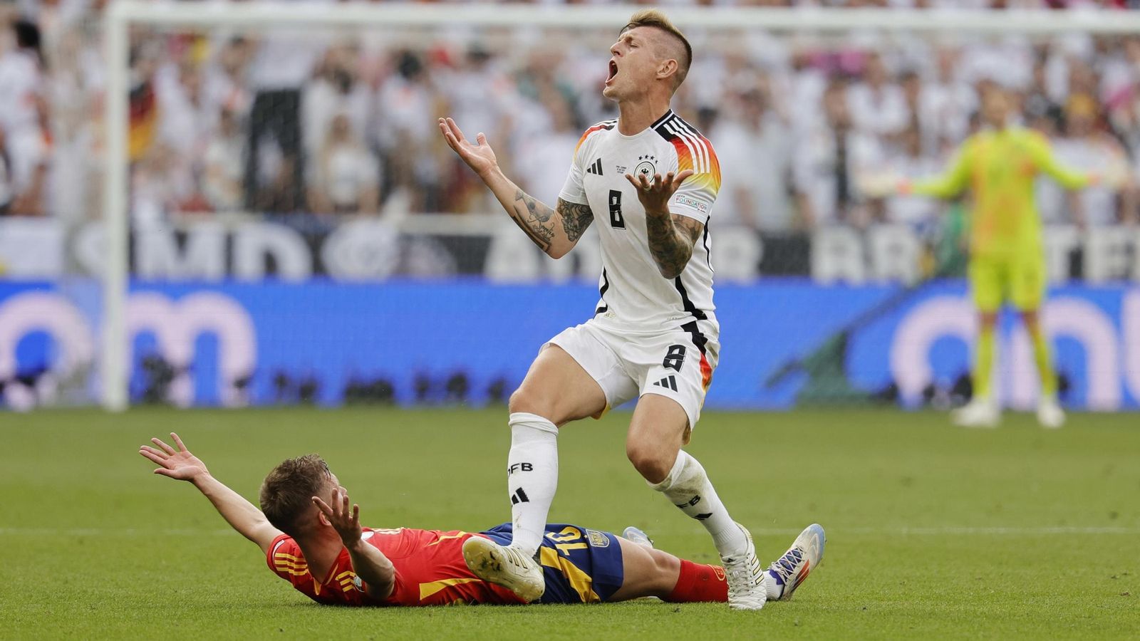 Las mejores fotos del España - Alemania