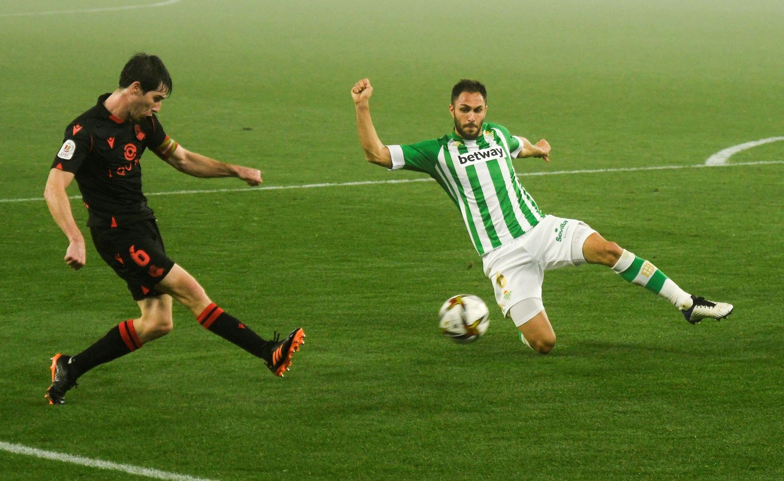 Víctor Ruiz, en un partido con el Betis.