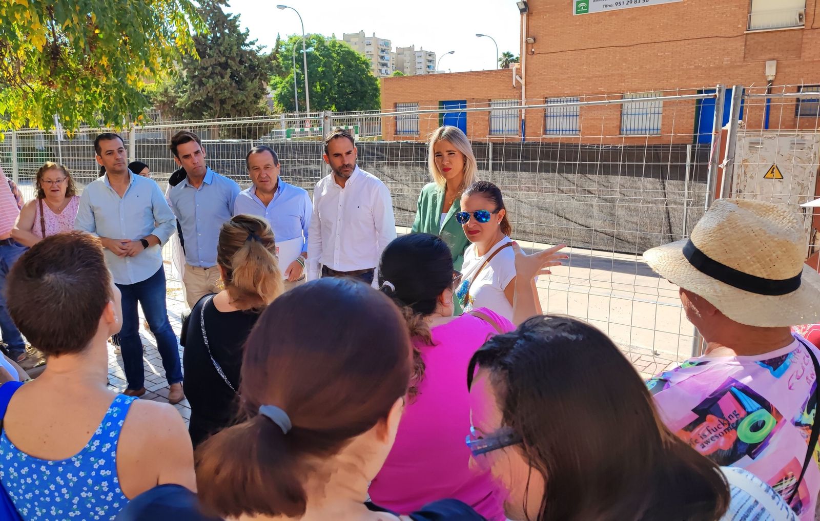 Representantes del PSOE en el Ayuntamiento de Málaga