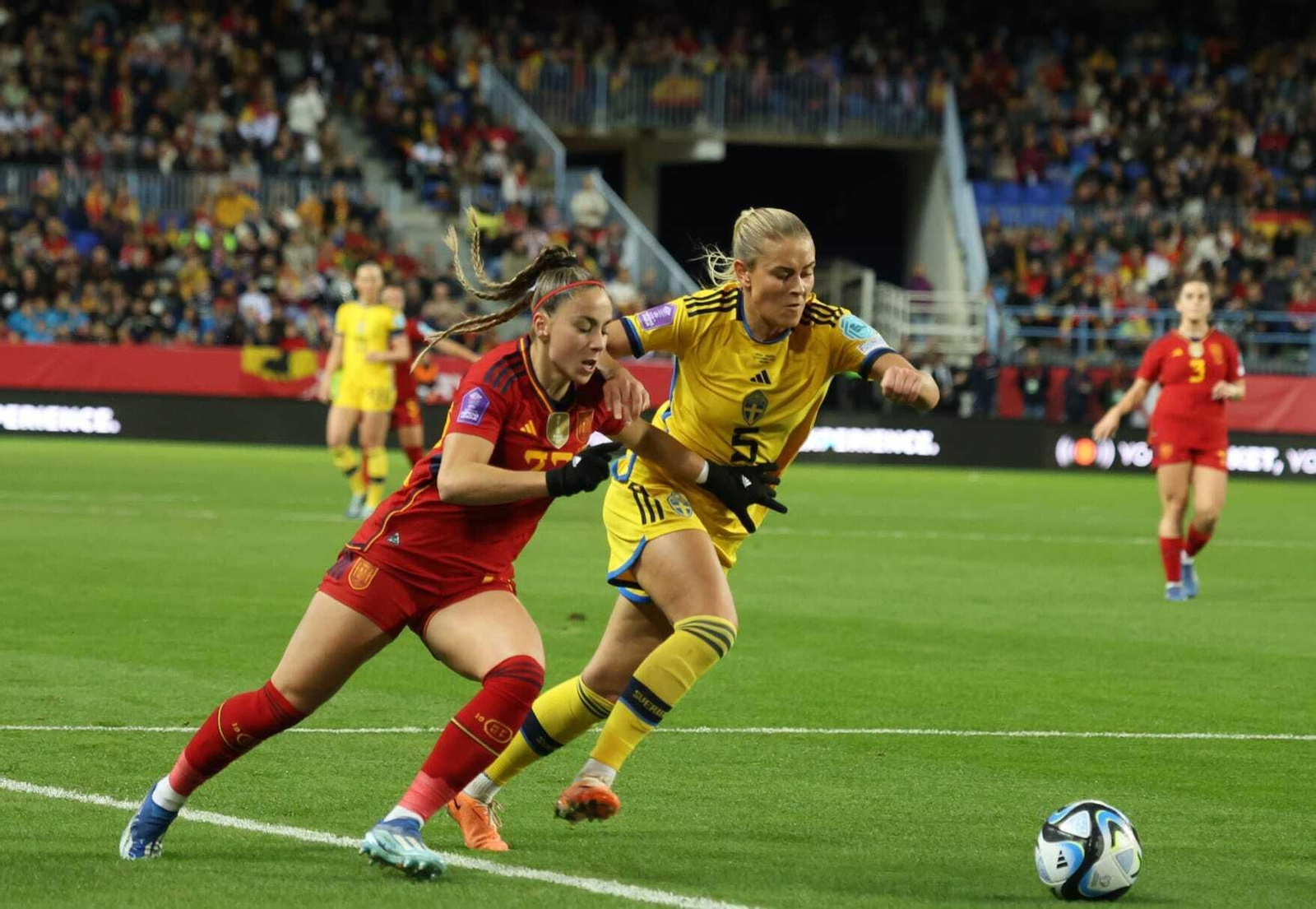 España - Suecia, en fotos