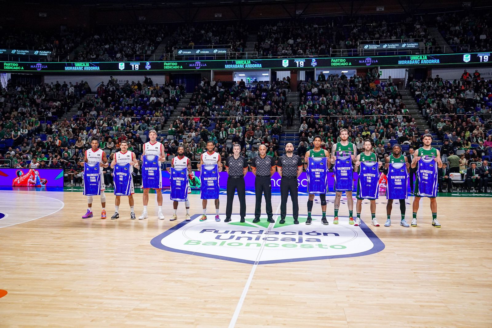 Un mensaje por la inclusión en el Carpena en el Unicaja-MoraBanc Andorra