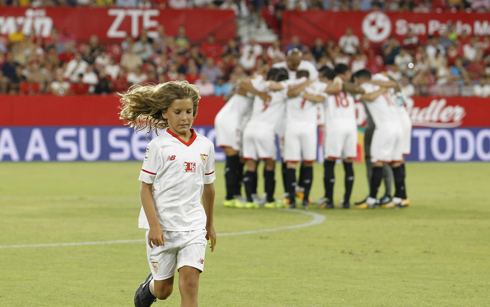 Las imágenes del Sevilla-Roma del IX Trofeo Antonio Puerta