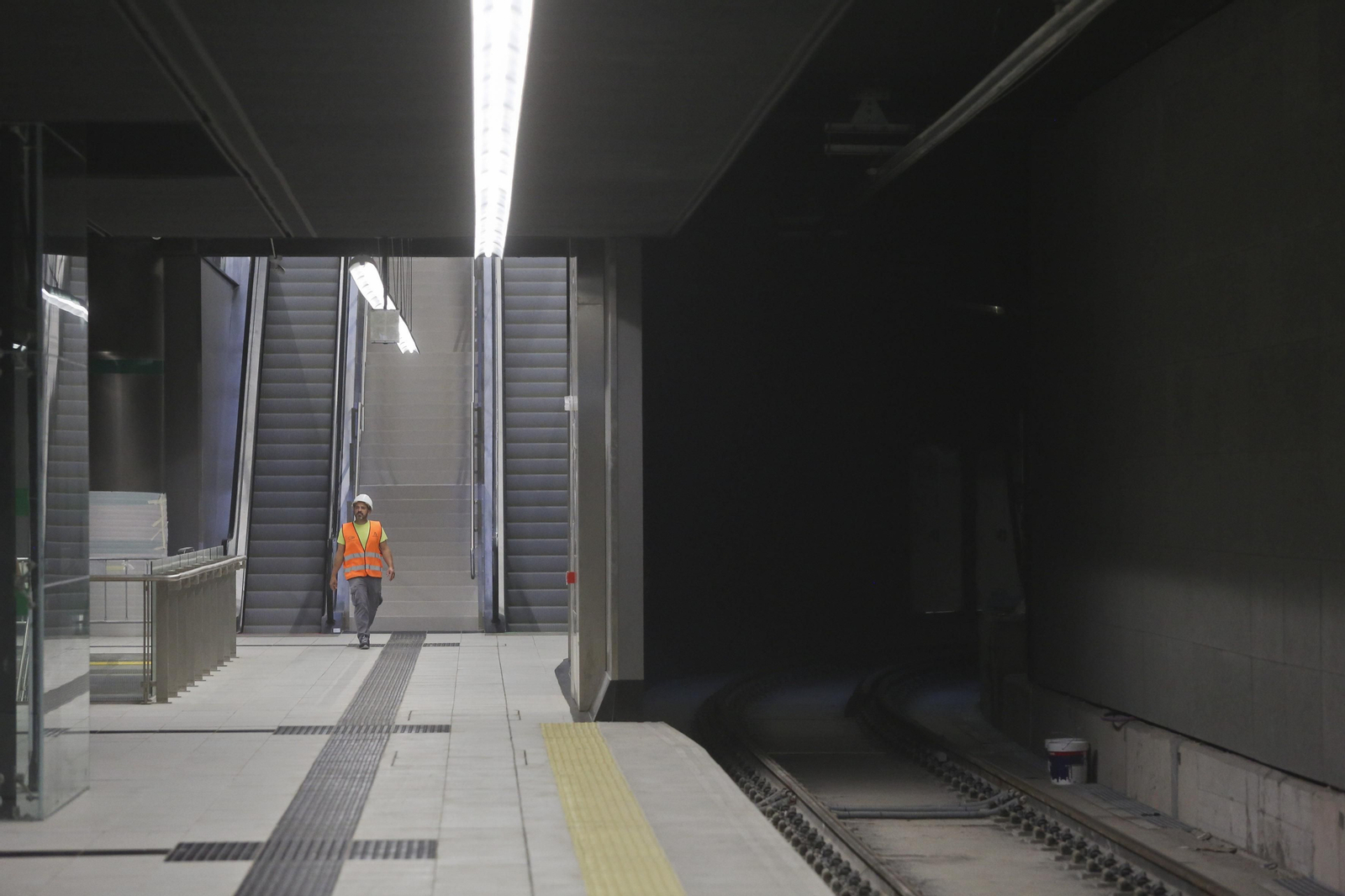 El Metro al Centro de Málaga: fotos de las estaciones Atarazanas y Guadalmedina El Metro al Centro de Málaga: fotos de las estaciones Atarazanas y Guadalmedina