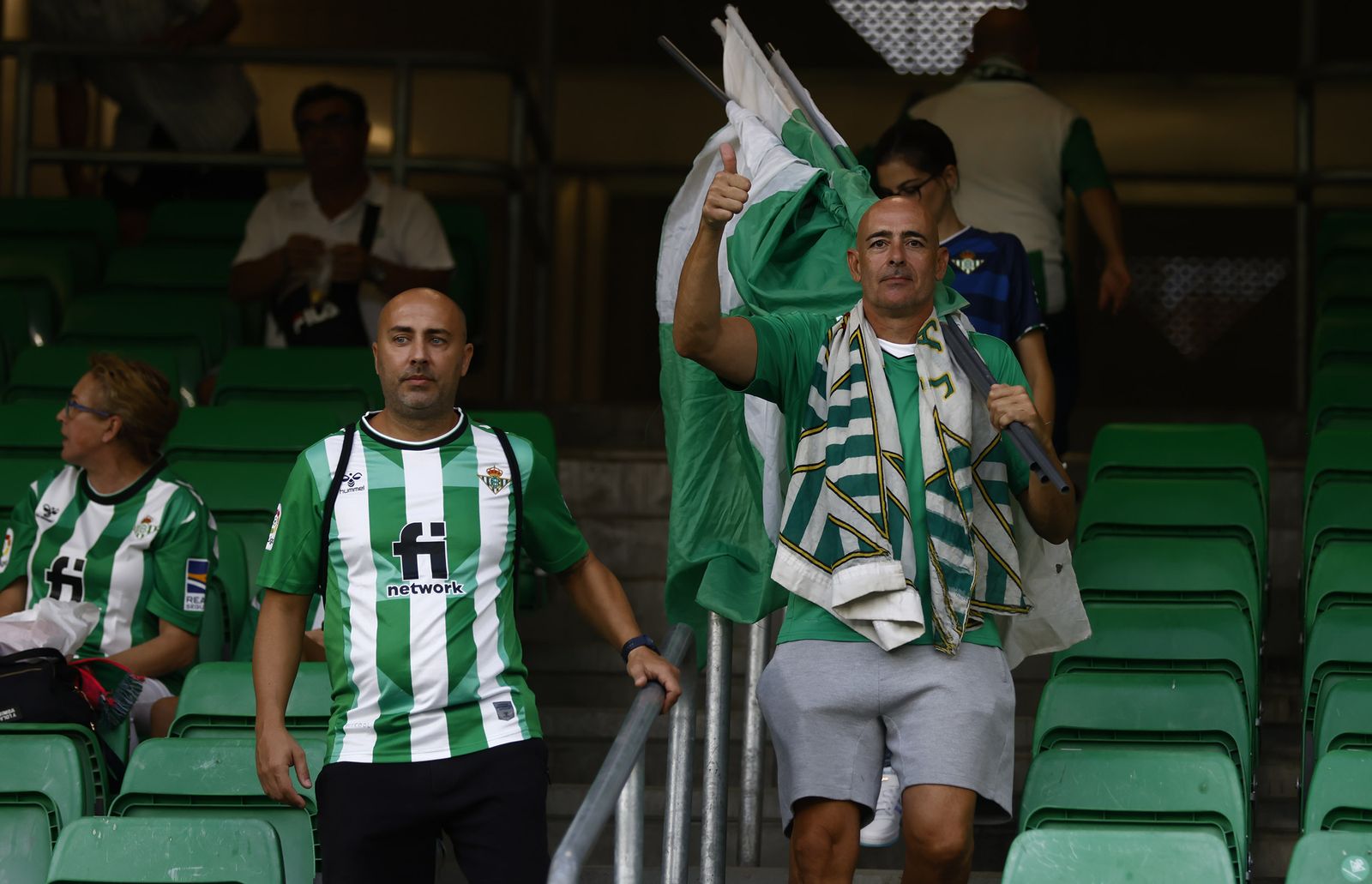 Búscate en las fotos del partido Betis-Villarreal
