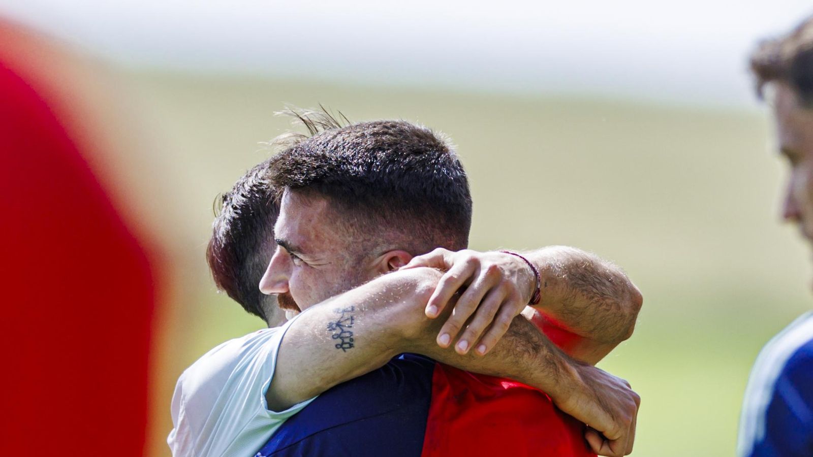 Las fotos de la selección española antes del partido contra Georgia