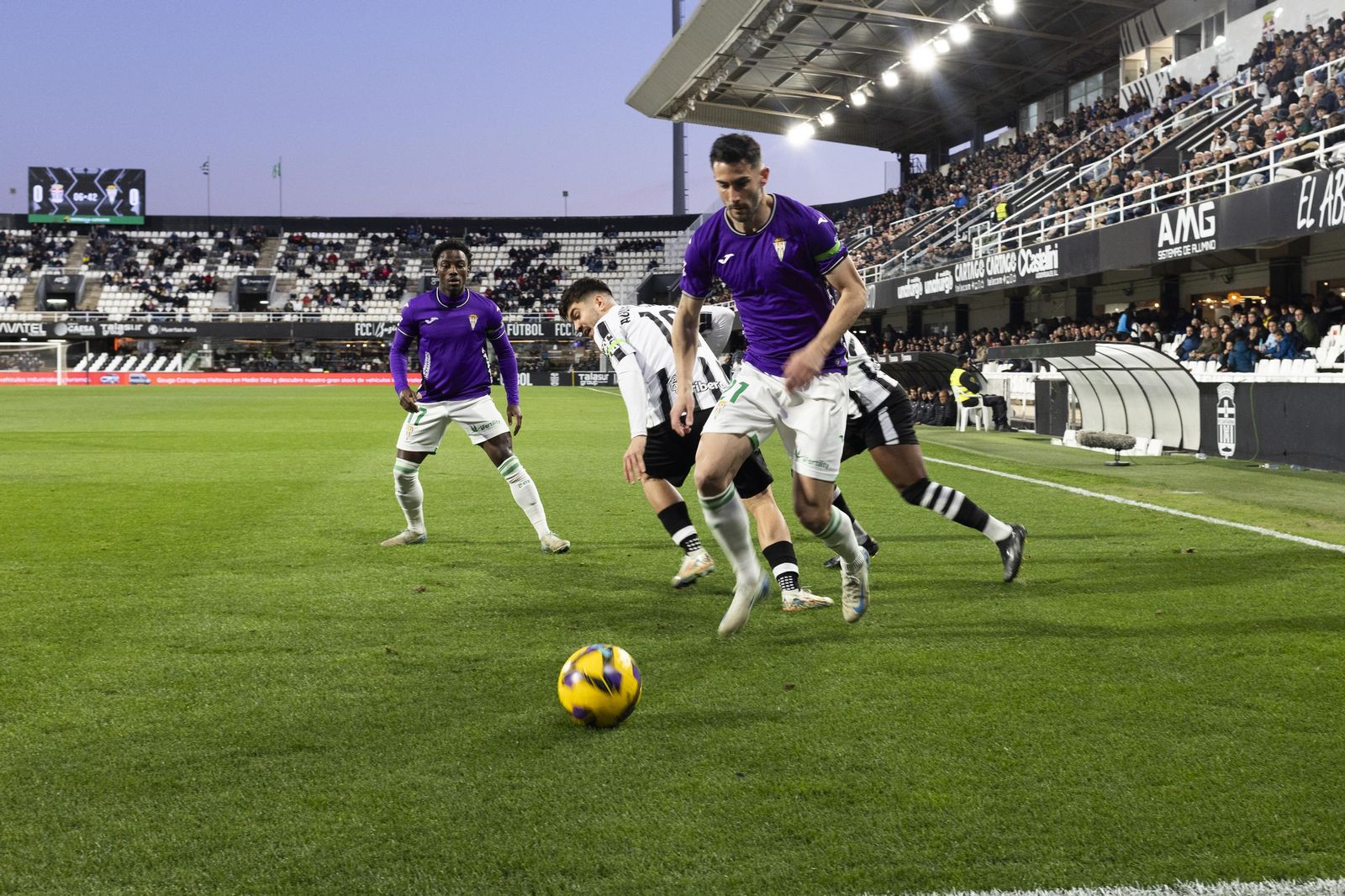Las mejores fotos del ambiente en el Cartagena - Córdoba CF