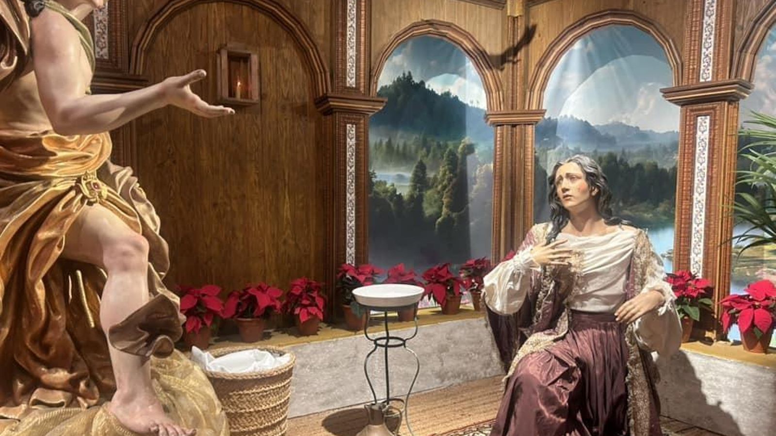 Otra de las imágenes de la Hermandad de la Entrega de Navarro Arteaga.