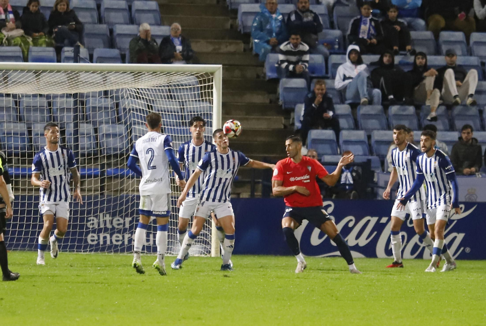 Imágenes del encuentro entre el Recreativo Huelva y el San Fernando