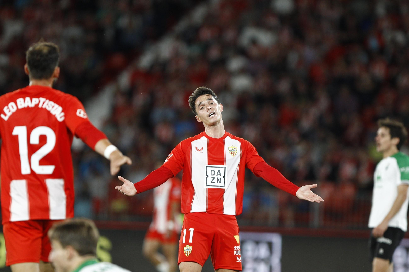 U.D. Almería-Racing de Santander, en imágenes