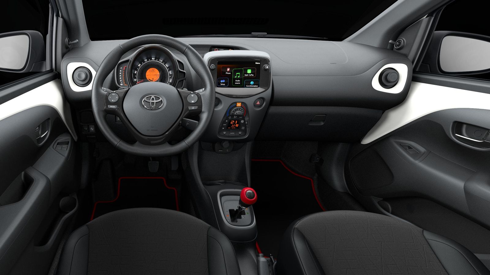 El interior del nuevo acabado x-sport tiene un aspecto deportivo diferenciado.