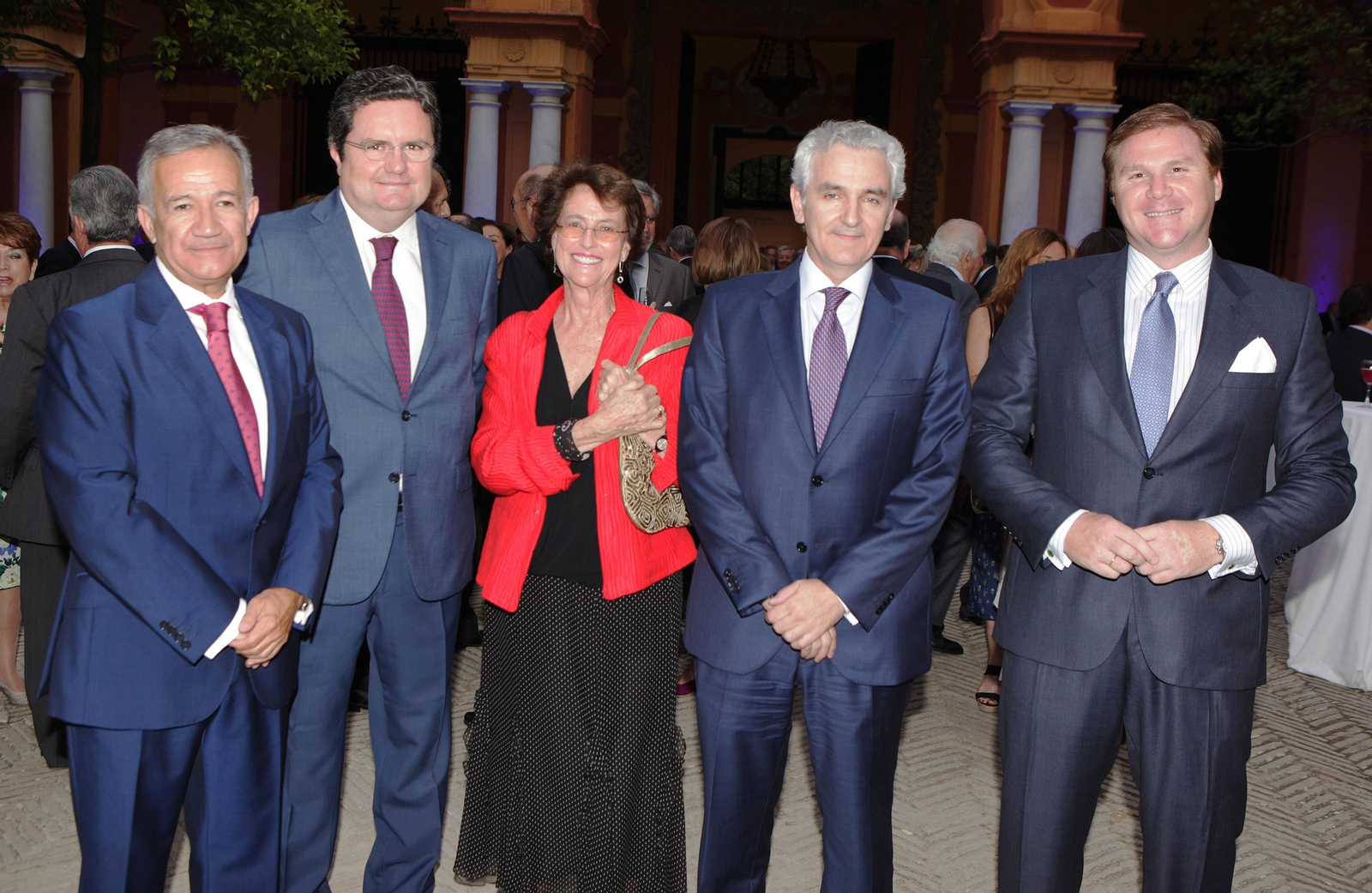 Los asistentes al VII Premio Manuel Clavero