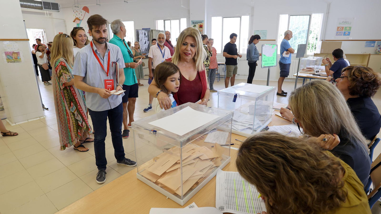 Jornada electoral en Jerez