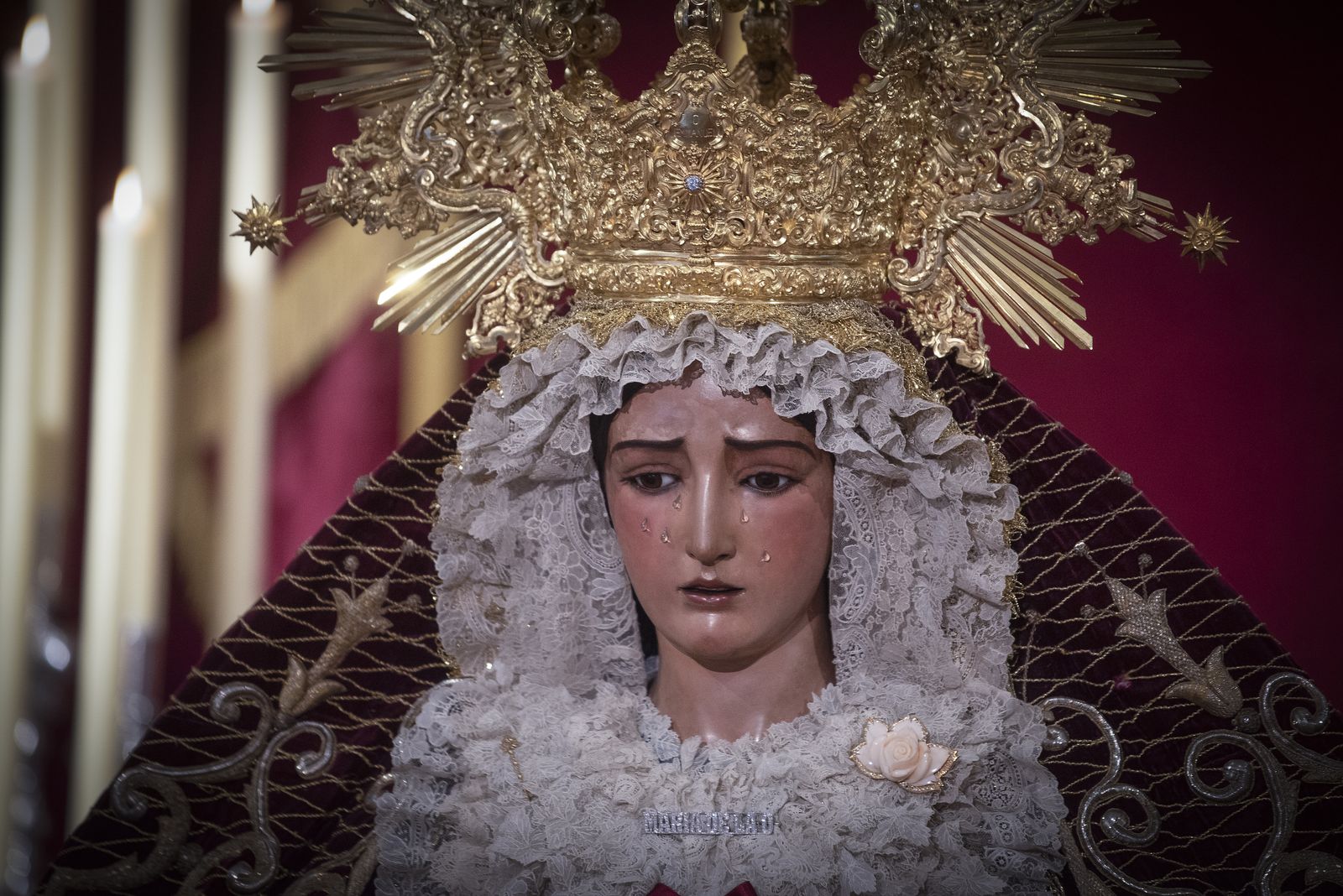 Las imágenes del besamanos de la Virgen de la O