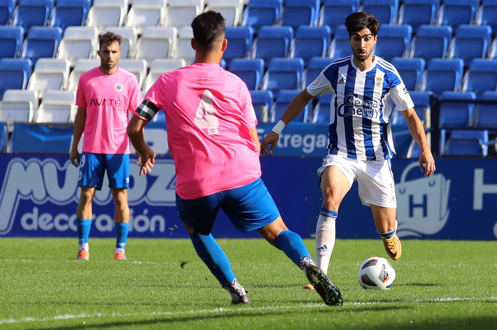 Imágenes del Recreativo de Huelva-Vélez