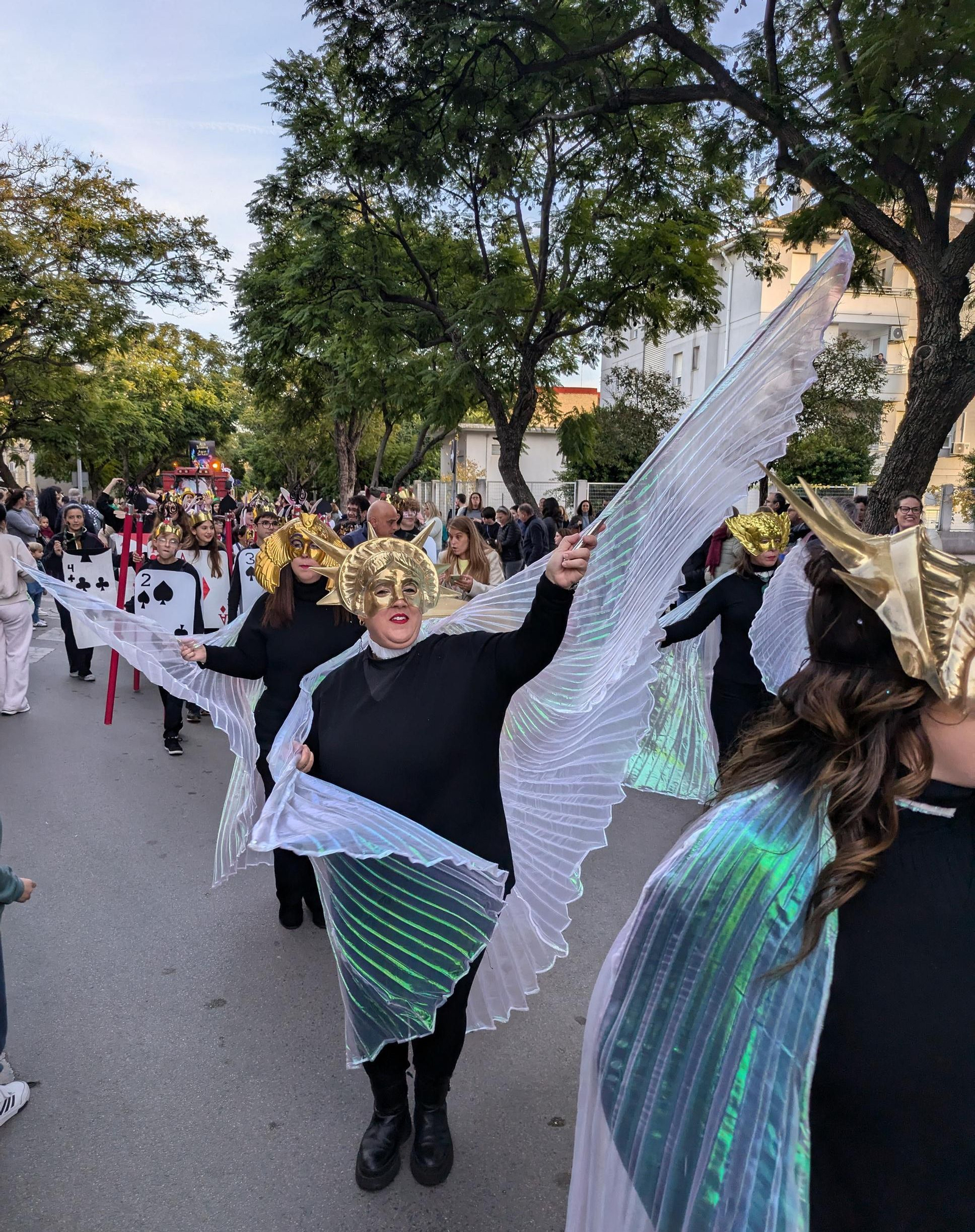 Otra imagen de la Cabalgata. Otra imagen de la Cabalgata.