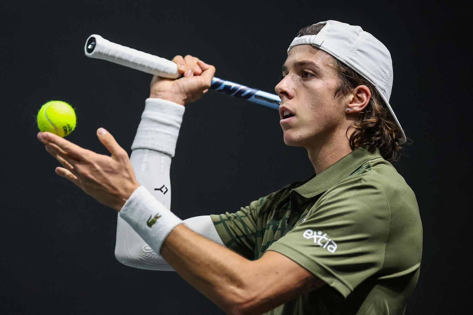 Alejandro Davidovich-Arthur Cazaux del Masters 1000 de París, en fotos