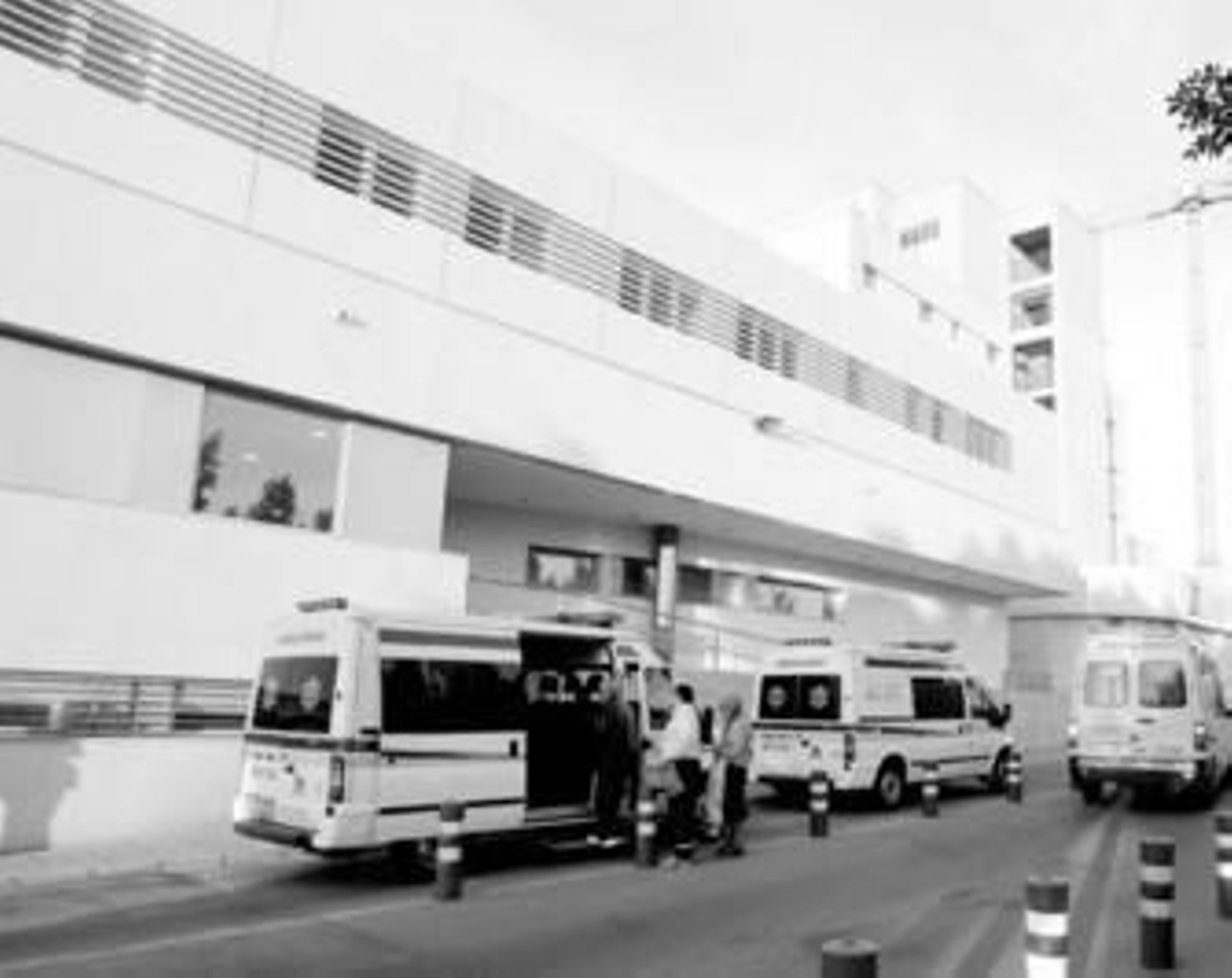 Acceso a Urgencias del Hospital Torrecárdenas.