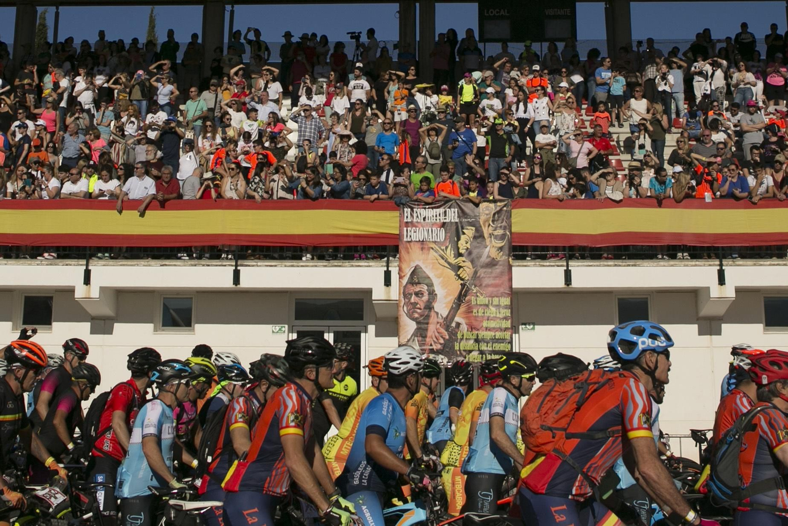 Las fotos de los 101 kilómetros de la Legión