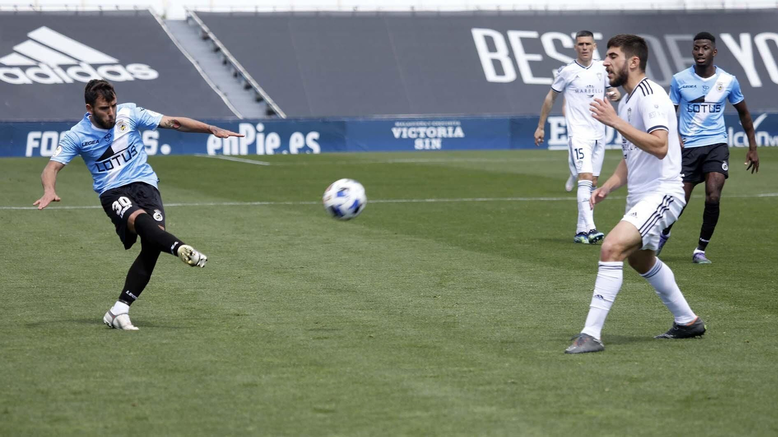 Las mejores fotos del Marbella - Balona