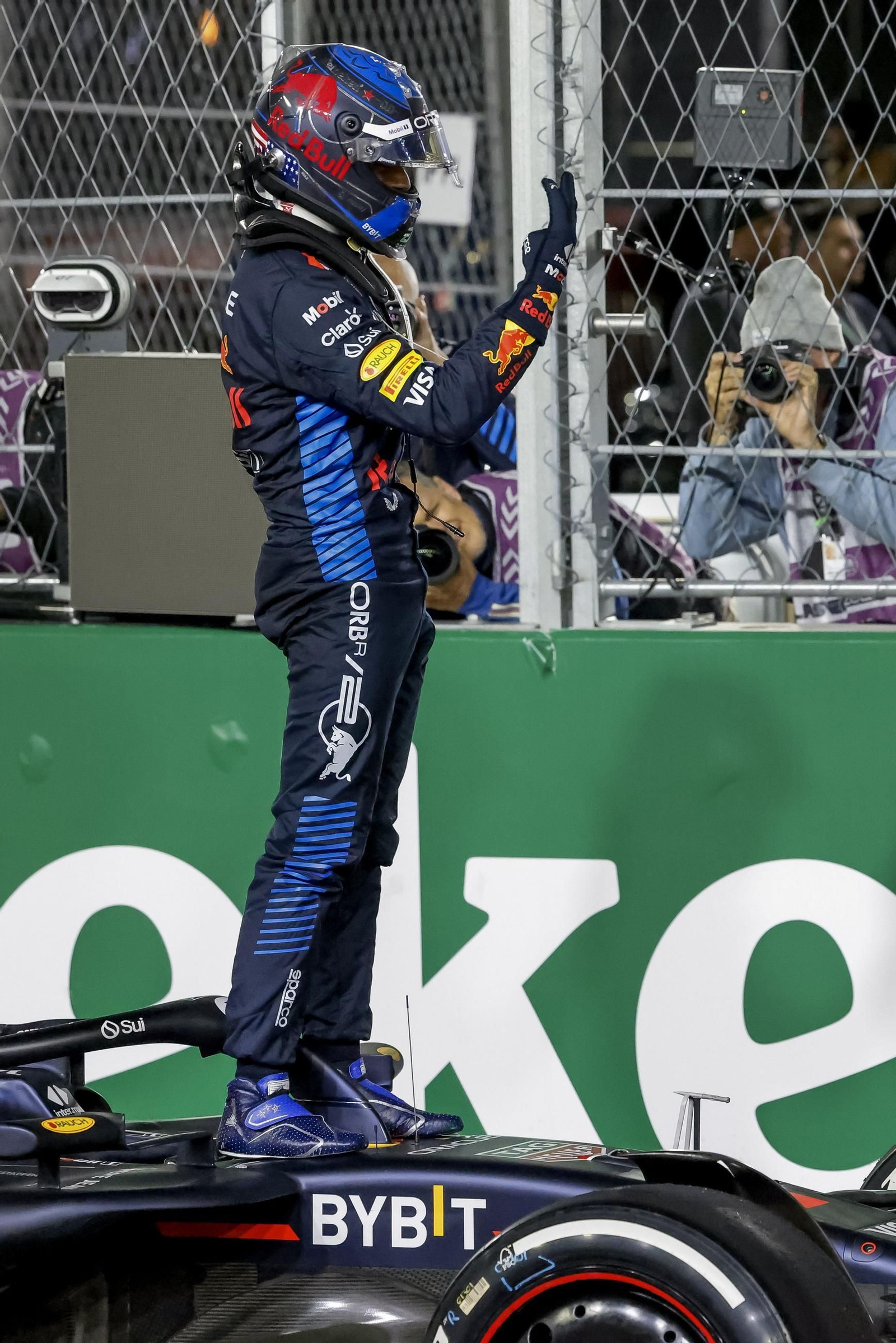 Las fotos del título mundial de Verstappen en Las Vegas