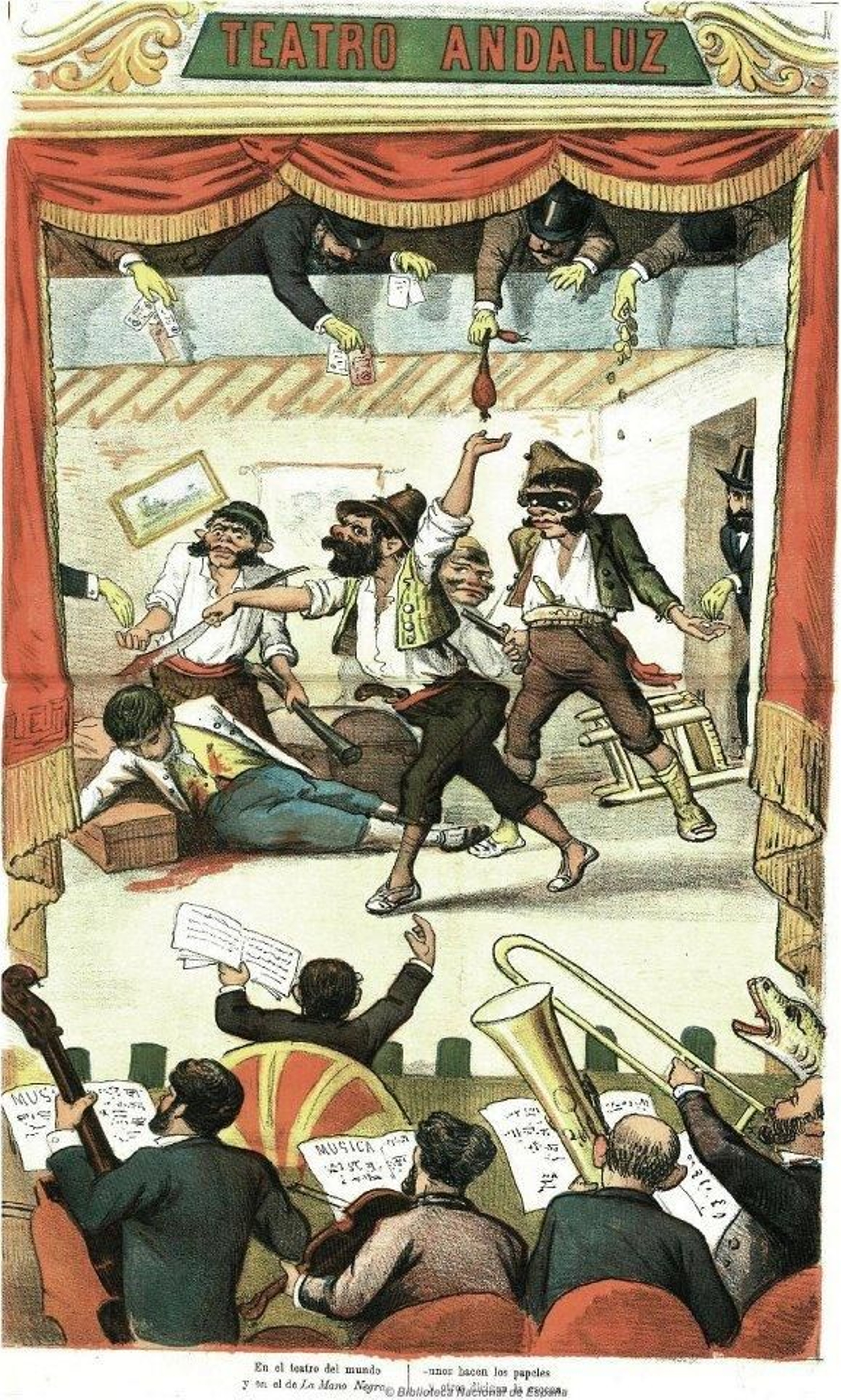 El Motín, abril 1883.