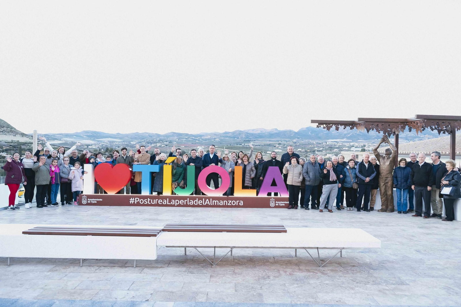 'I love Tíjola', el nuevo lema del municipio.