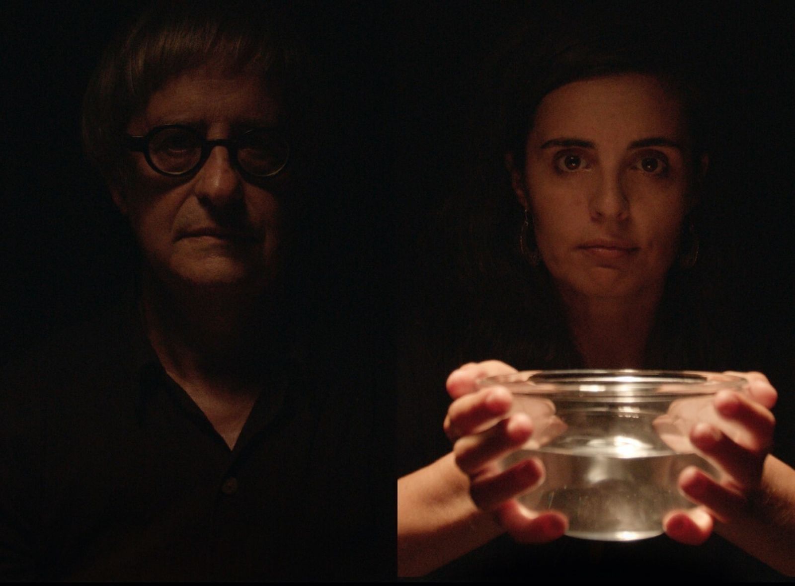 Imagen de Transmisión, la videocreación que puede contemplarse en el Castillo de Santa Catalina.