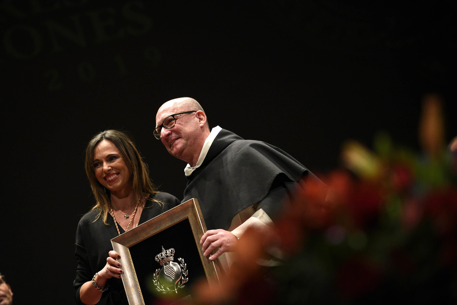 Acto de entrega de honores y distinciones del Ayuntamiento.