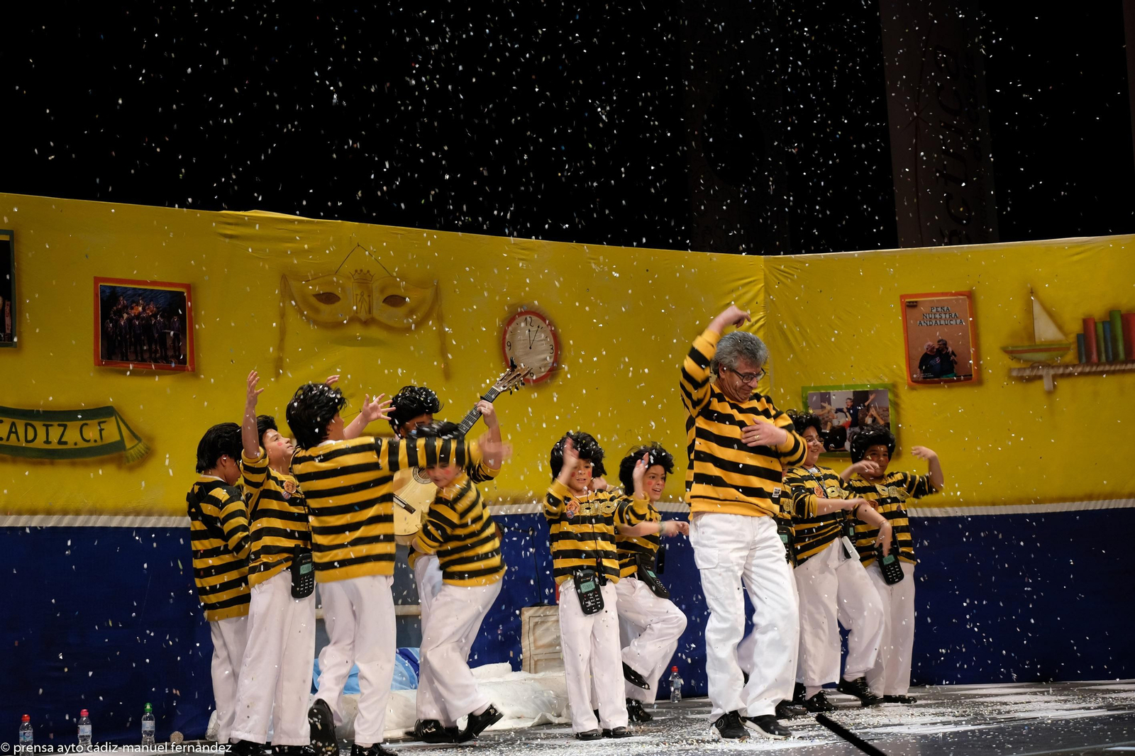 La chirigota Los Purry baby's.