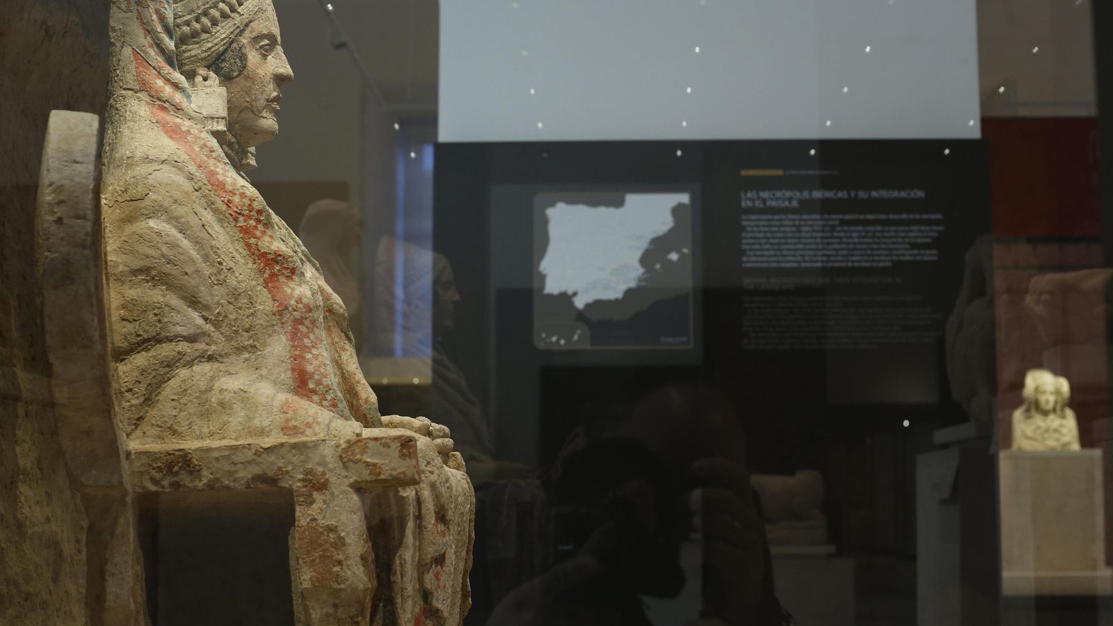 La Dama de Baza en el  Museo Arqueológico Nacional