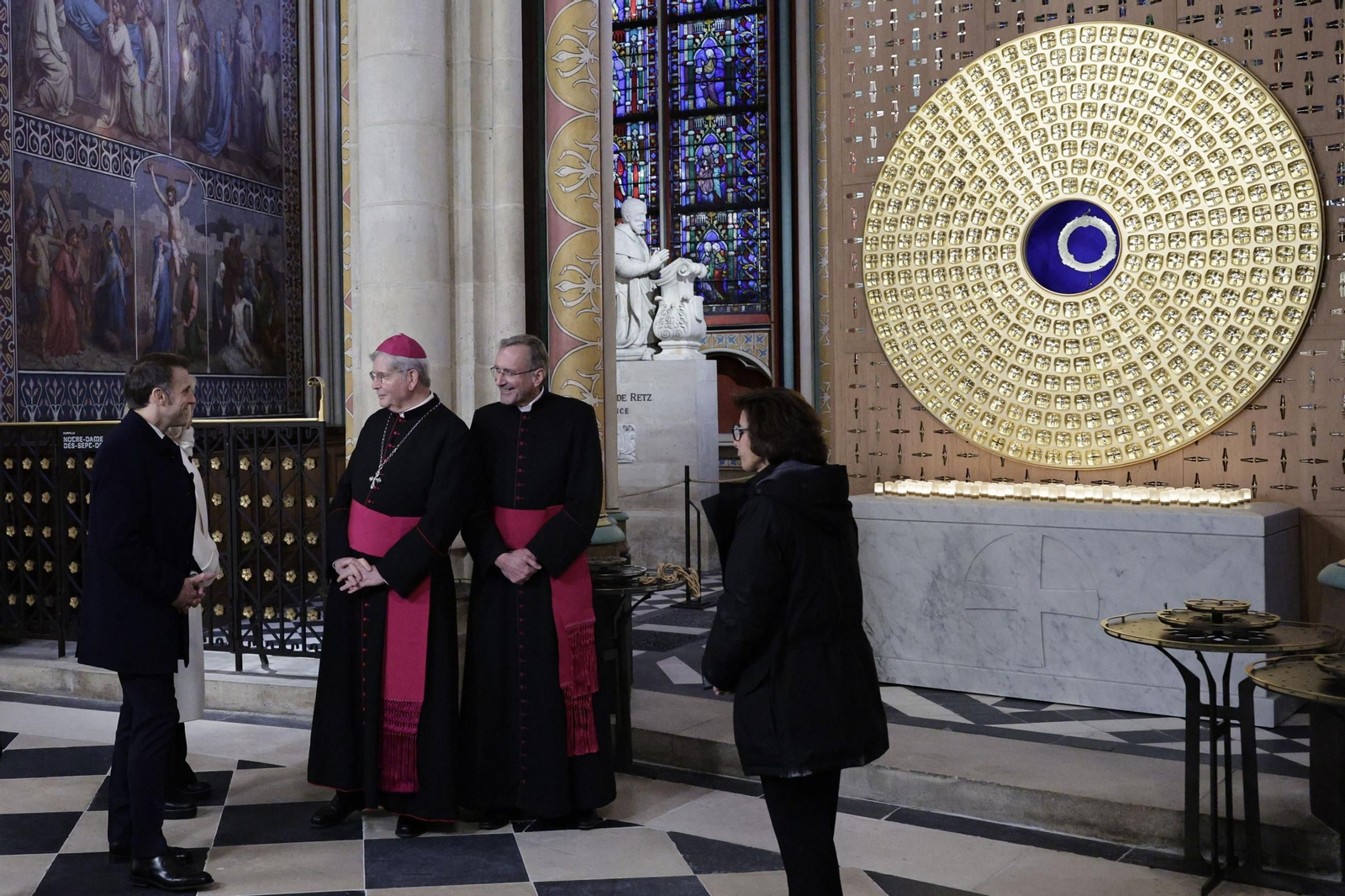 Así es el nuevo interior de Notre Dame tras la restauración Así es el nuevo interior de Notre Dame tras la restauración