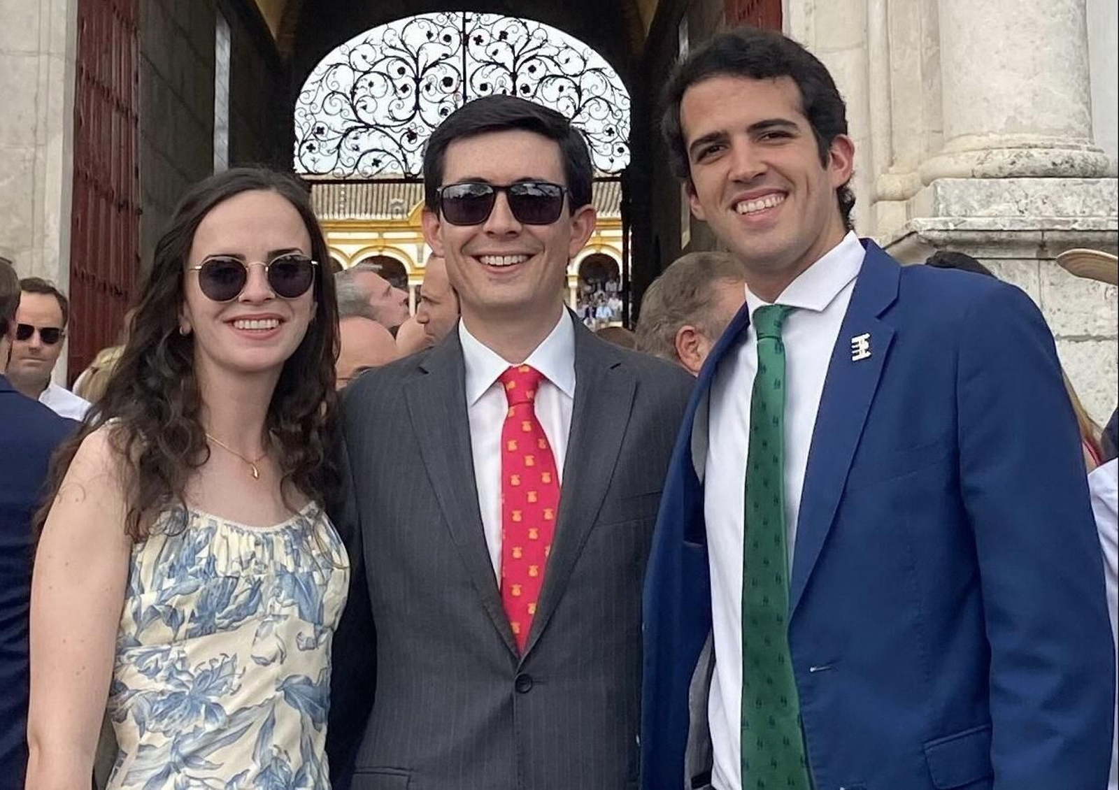 Lindsey Boosten, Daniel Londoño De Vivero y Lucas Salazar Luciani