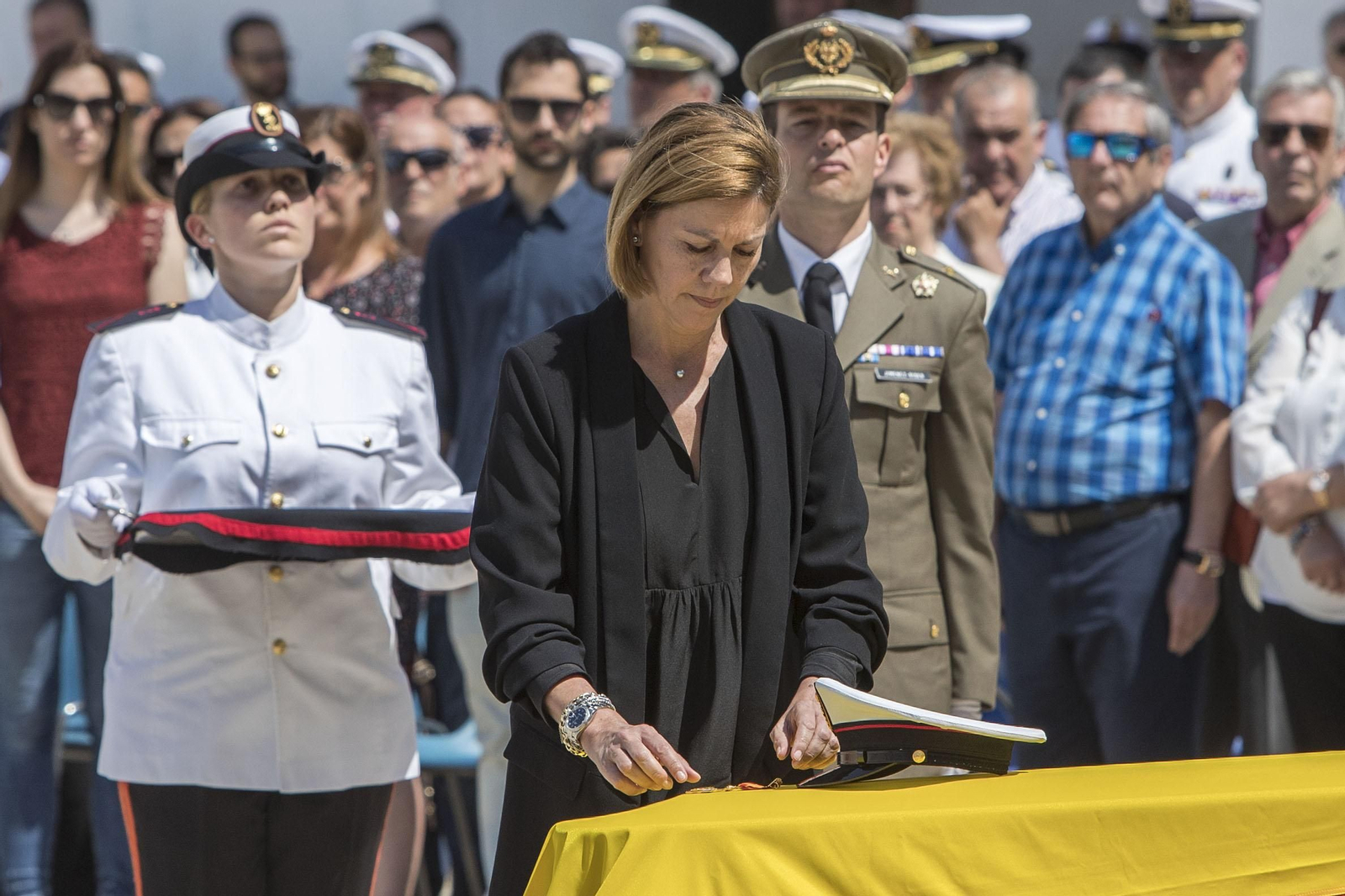 Imágenes del funeral en San Fernando