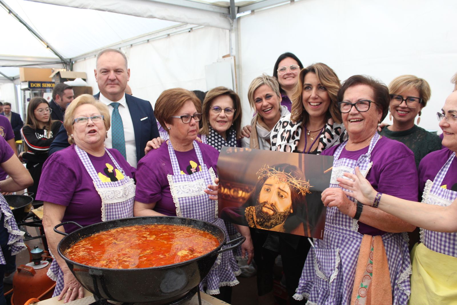 Susana Díaz visita la Feria de Cuevas del Almanzora