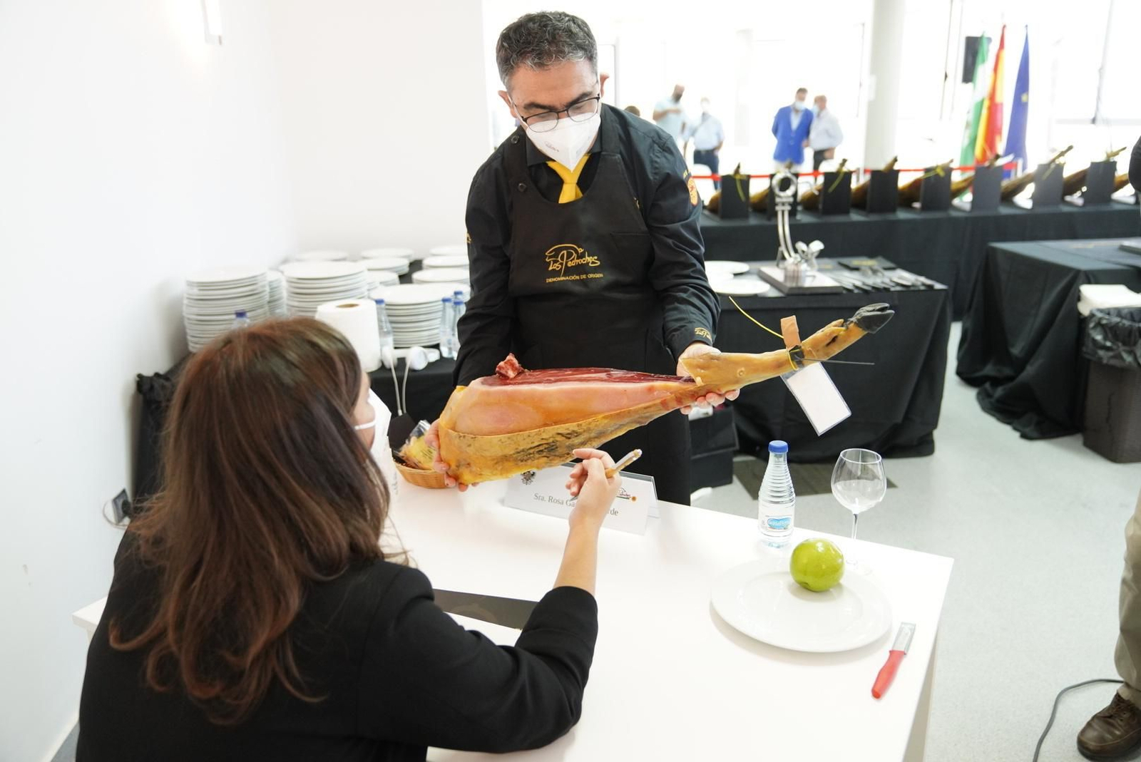 El inicio de la Feria del Jamón de Villanueva de Córdoba, en fotografías