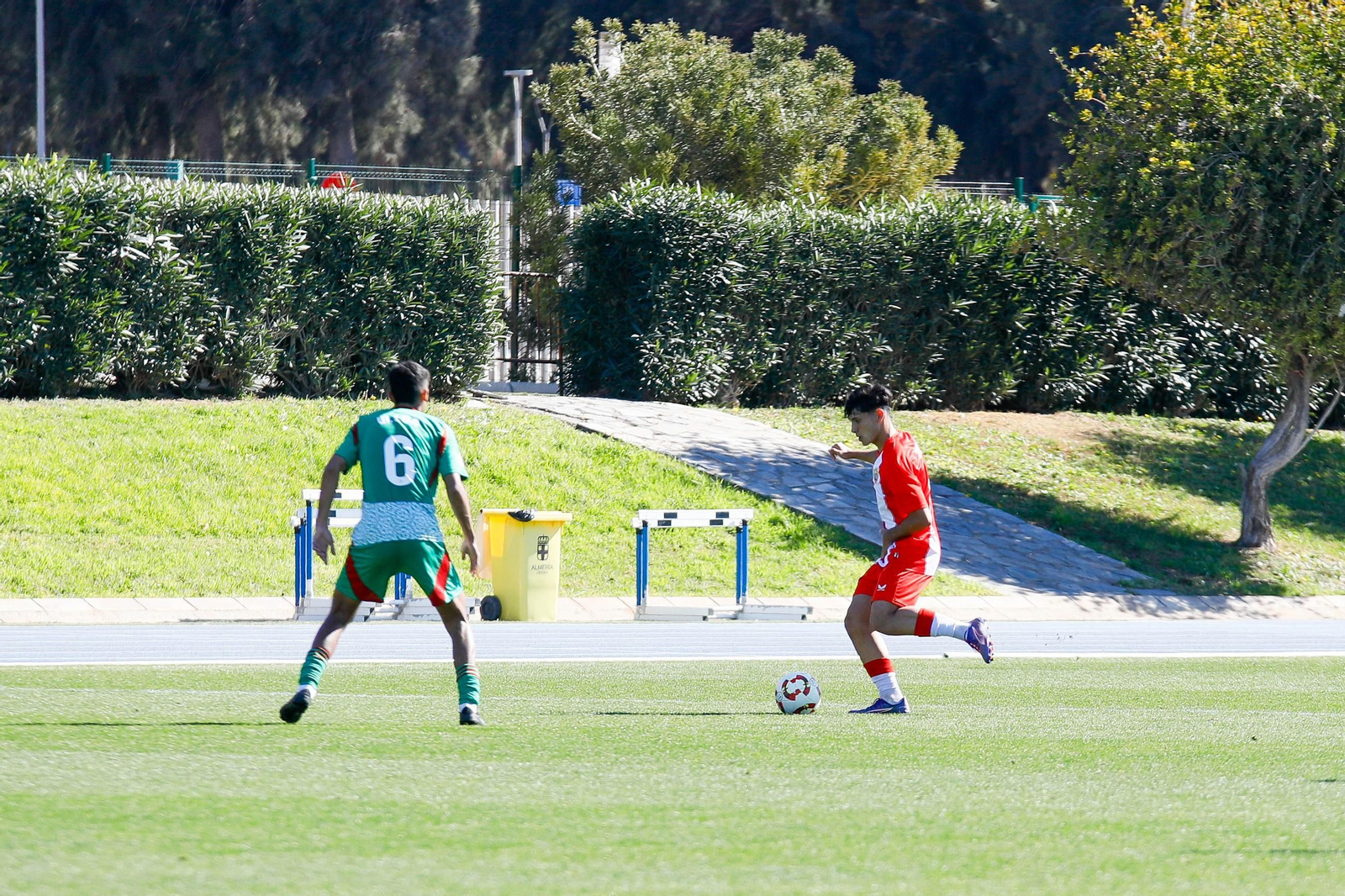 Las imágenes de Segunda RFEF entre Almeria B y recreativo de Granada