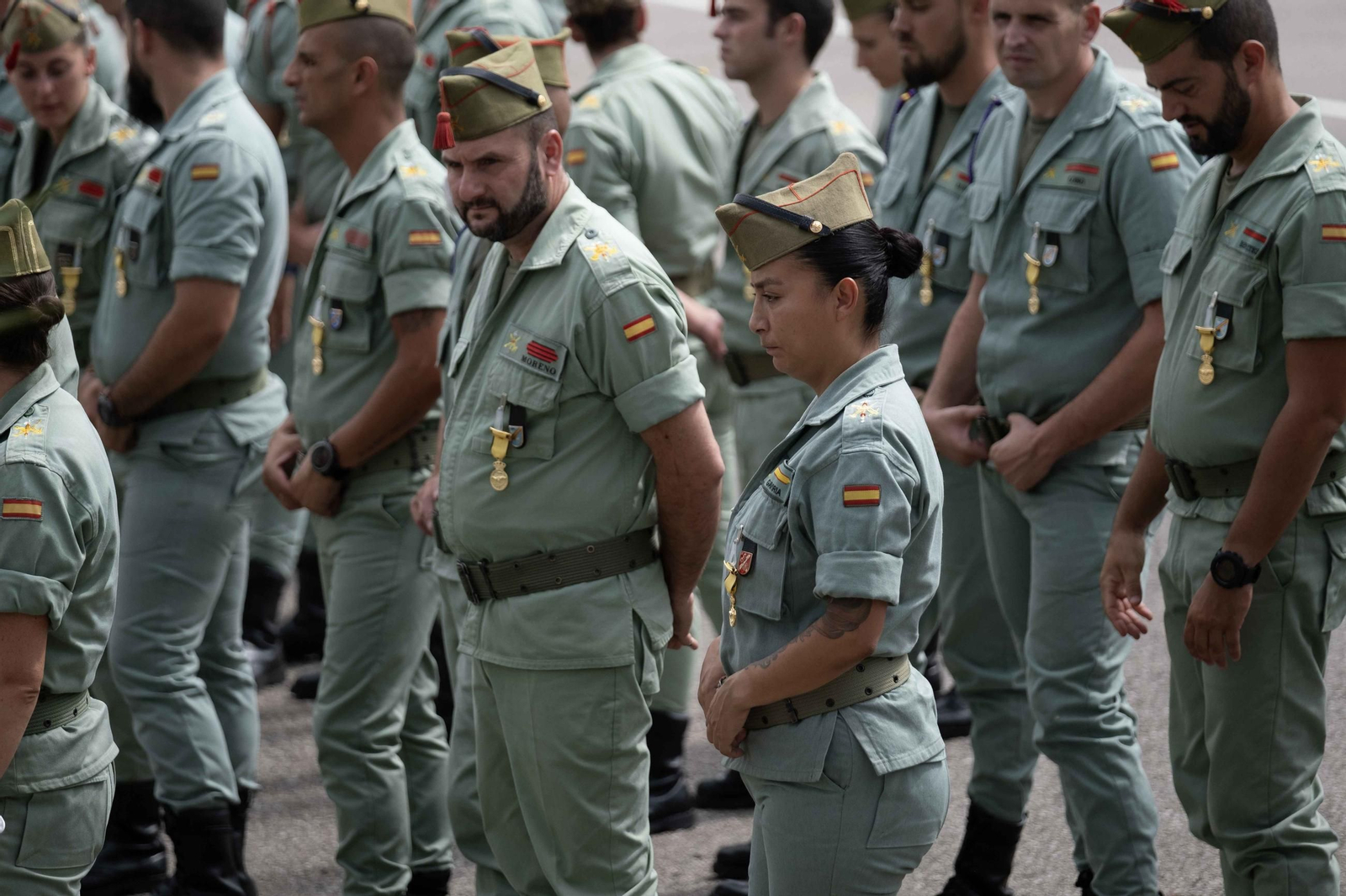 Condecoración del Tercio Alejandro Farnesio 4º de la Legión, en imágenes