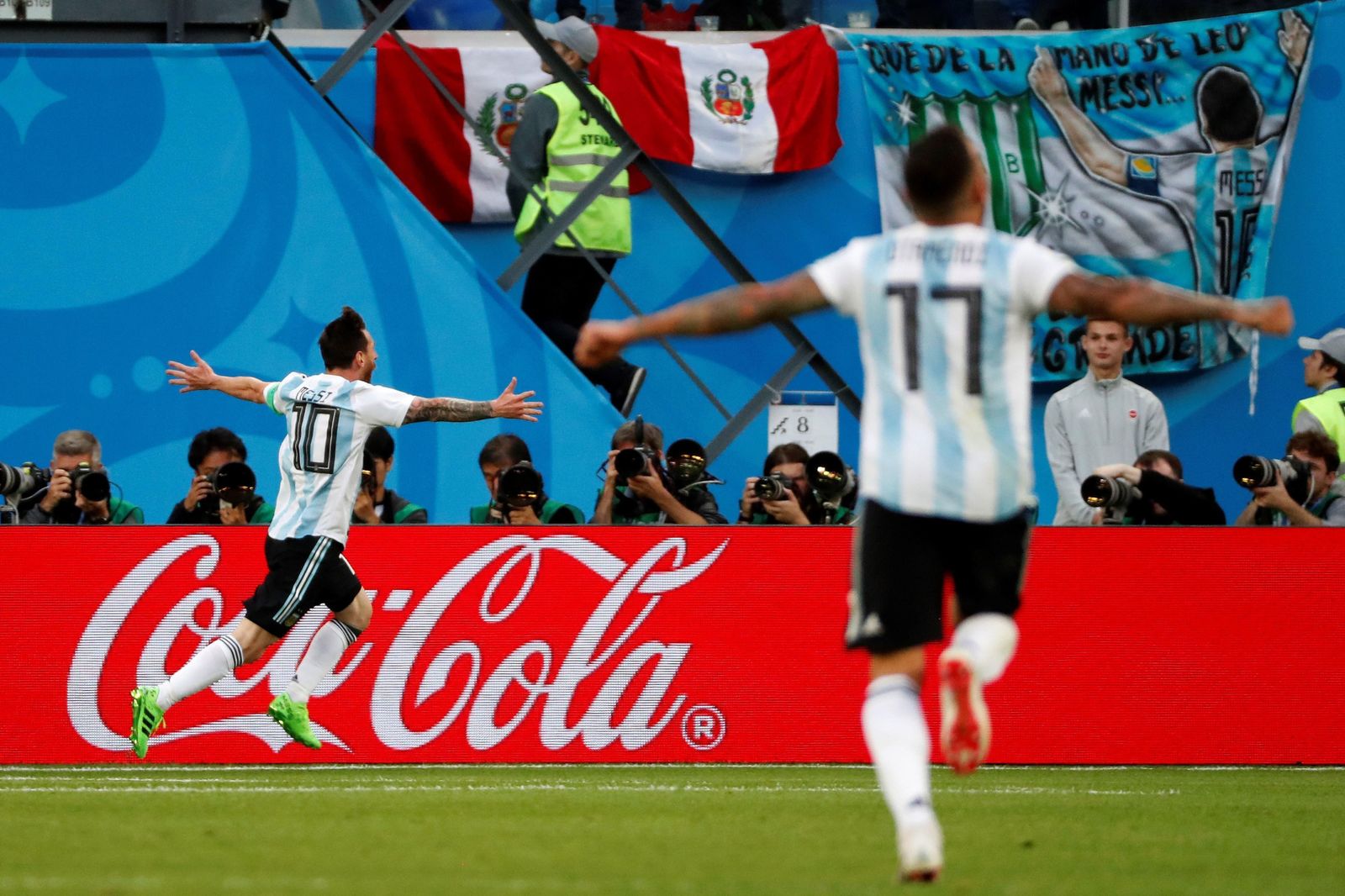 Las imágenes del Nigeria-Argentina