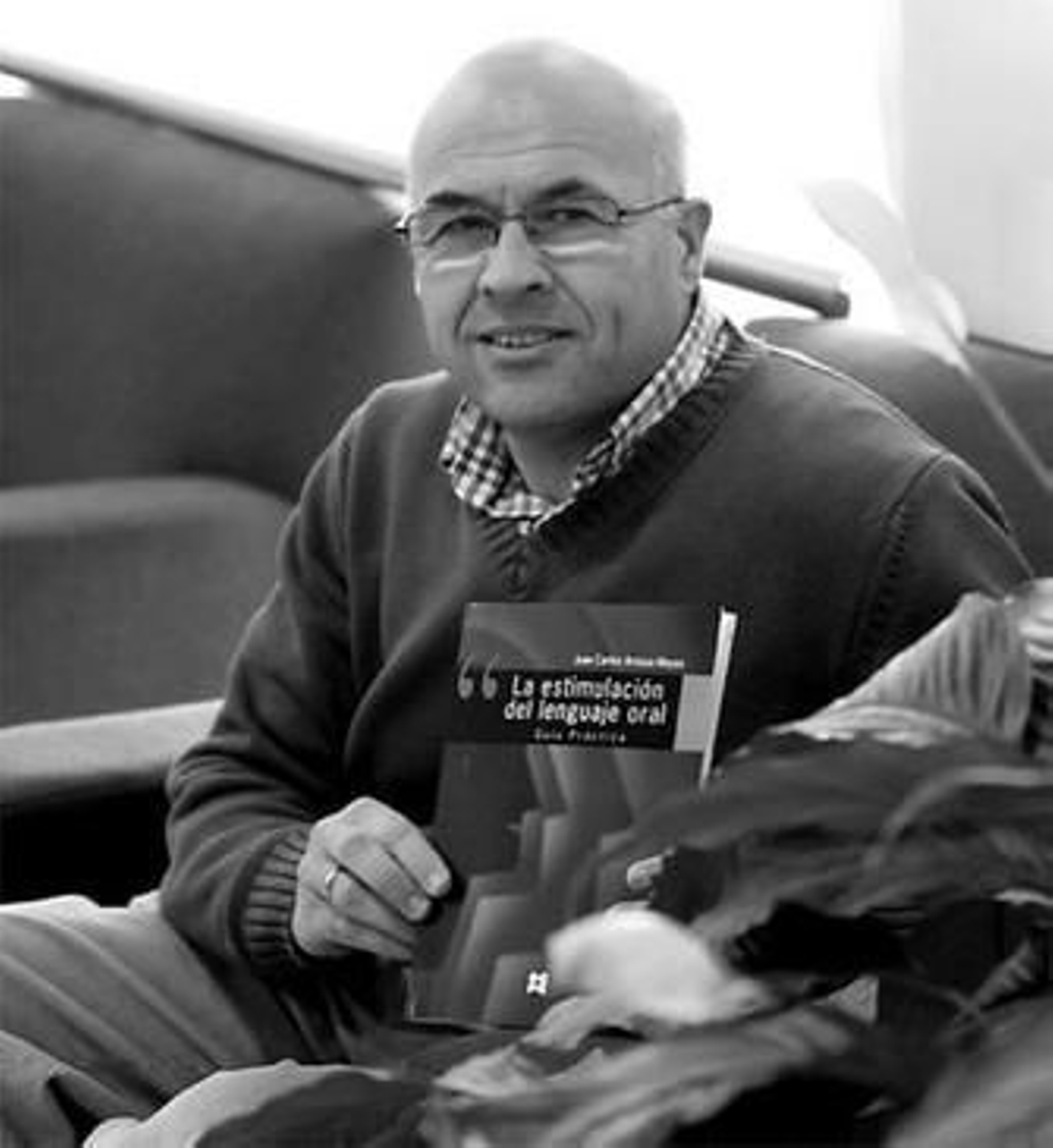 Juan Carlos Arriaza, en la sede de 'Diario de Cádiz'.