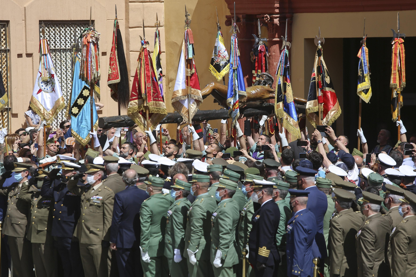 Las fotos de la Legión, en el Jueves Santo de Málaga
