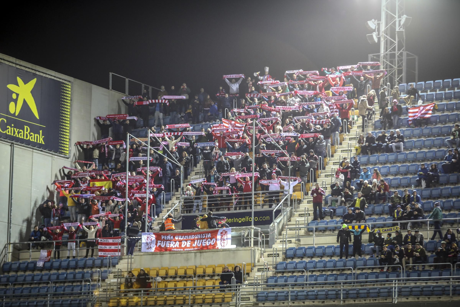 Las imágenes del Cádiz-Granada