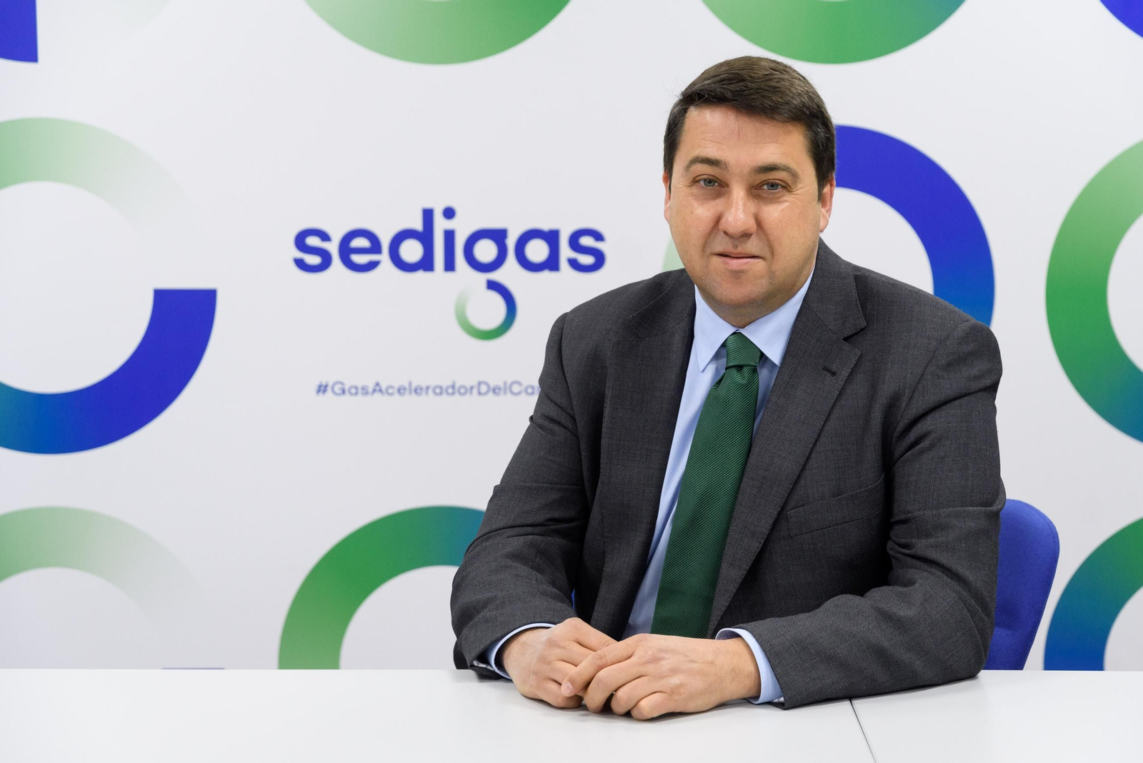 En la imagen, Joan Batalla, presidente de la Asociación Española del Gas (Sedigas).
