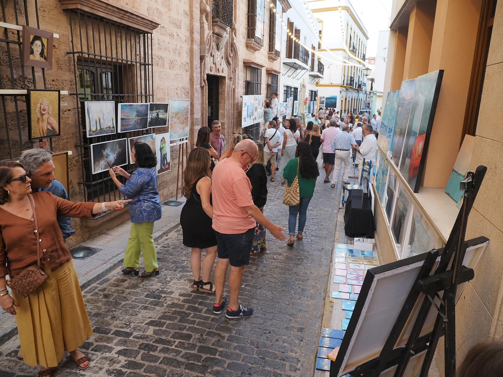 'Un paseo por el arte' en Ayamonte: las mejores imágenes